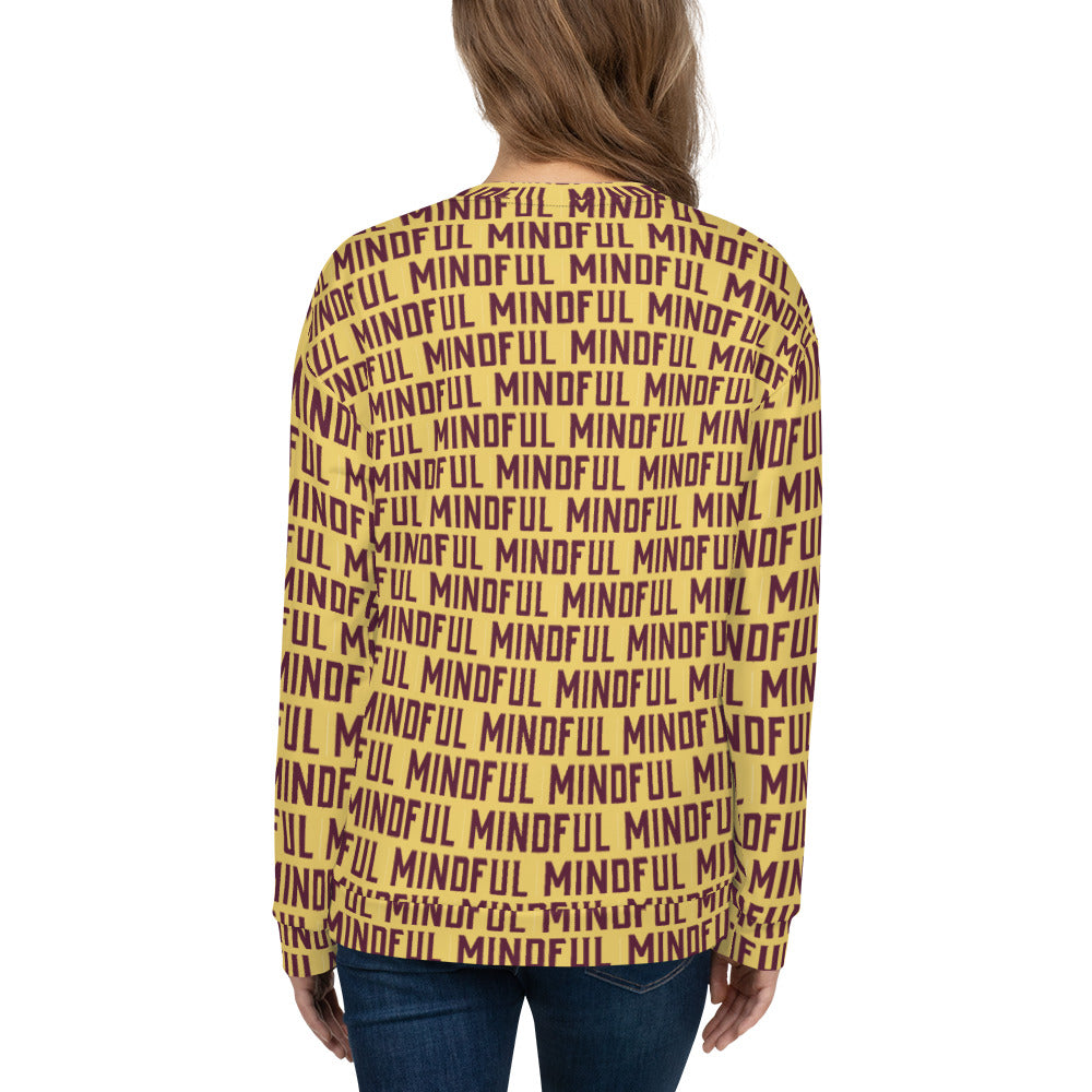 Mindful unisex Sweatshirt