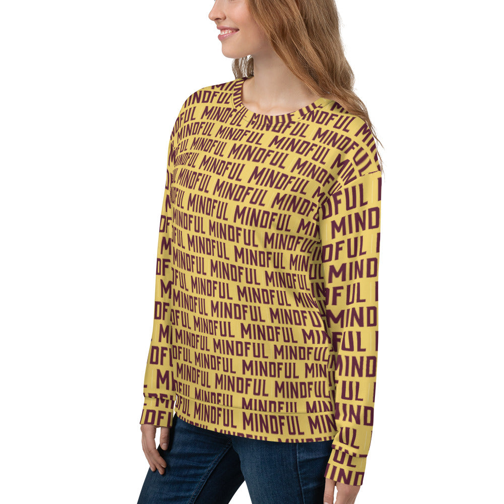Mindful unisex Sweatshirt