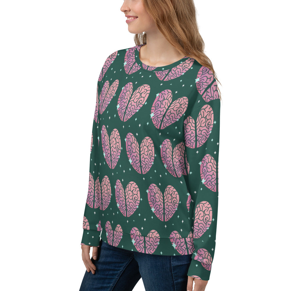 All-over print unisex sweatshirt