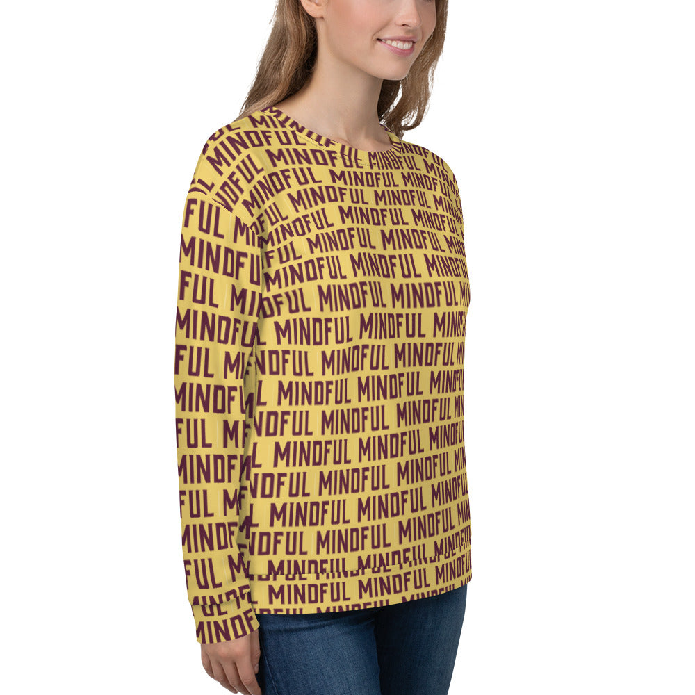 Mindful unisex Sweatshirt