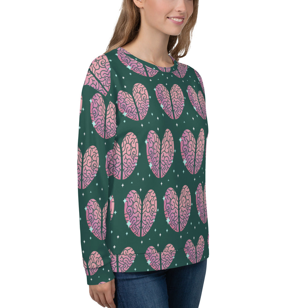 All-over print unisex sweatshirt
