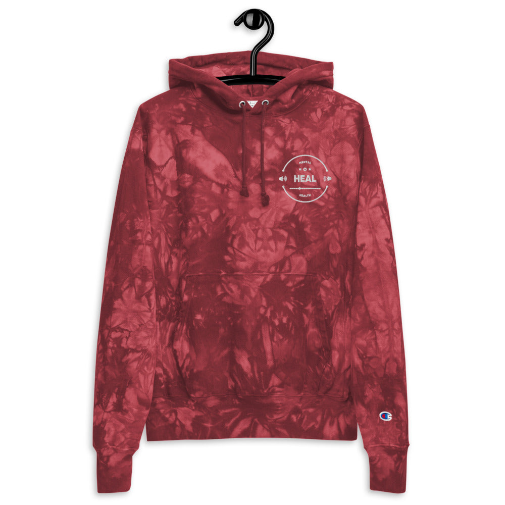 Heal unisex Champion tie-dye hoodie