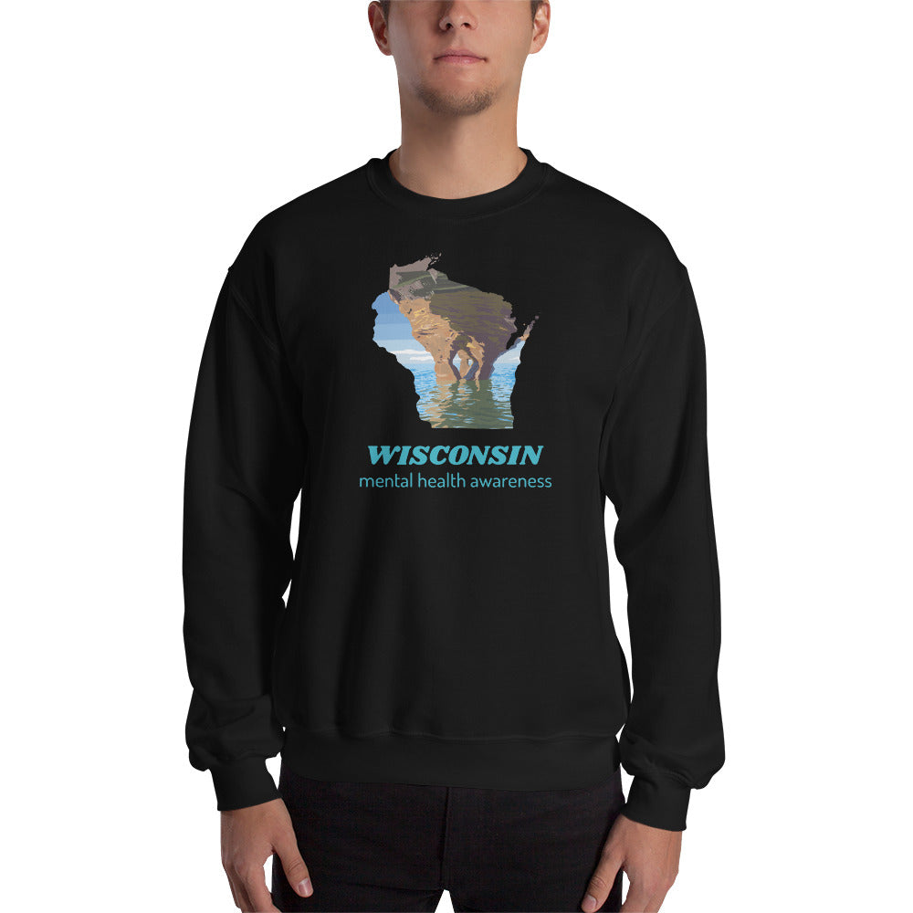 Wisconsin mental health awareness Sweatshirt