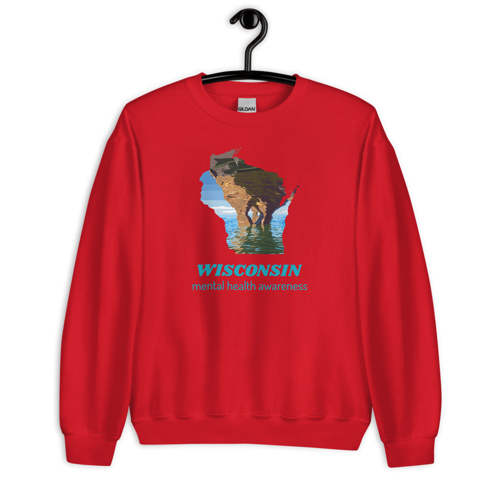 Wisconsin mental health awareness Sweatshirt
