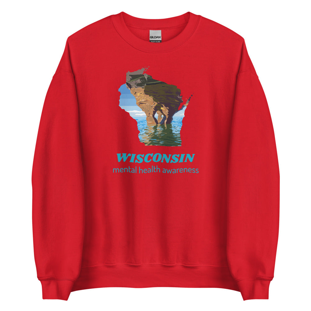 Wisconsin mental health awareness Sweatshirt