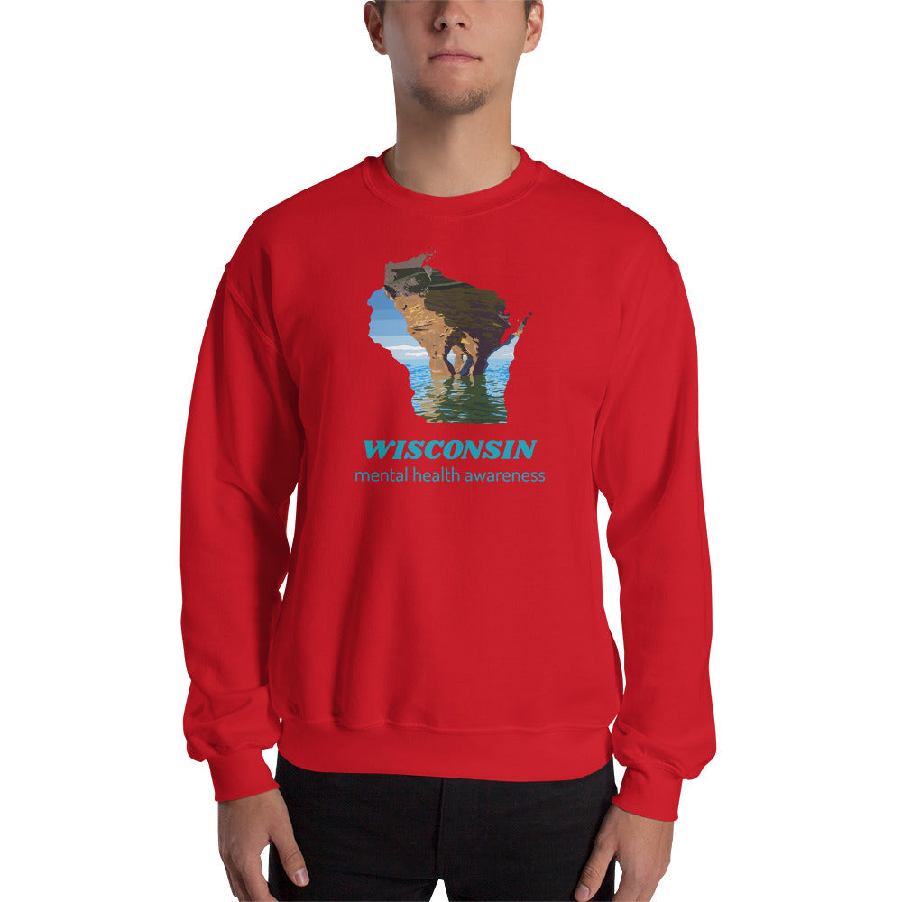 Wisconsin mental health awareness Sweatshirt