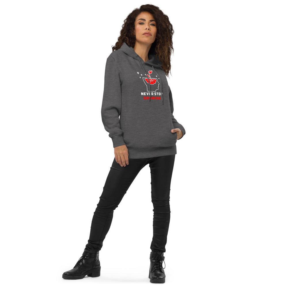 Never Stop Growing Unisex fashion hoodie