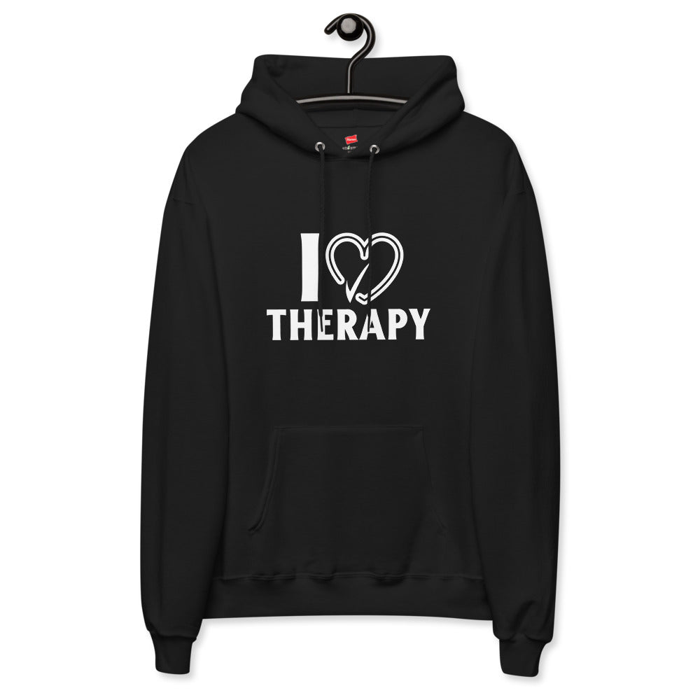 I love Therapy unisex hoodie
