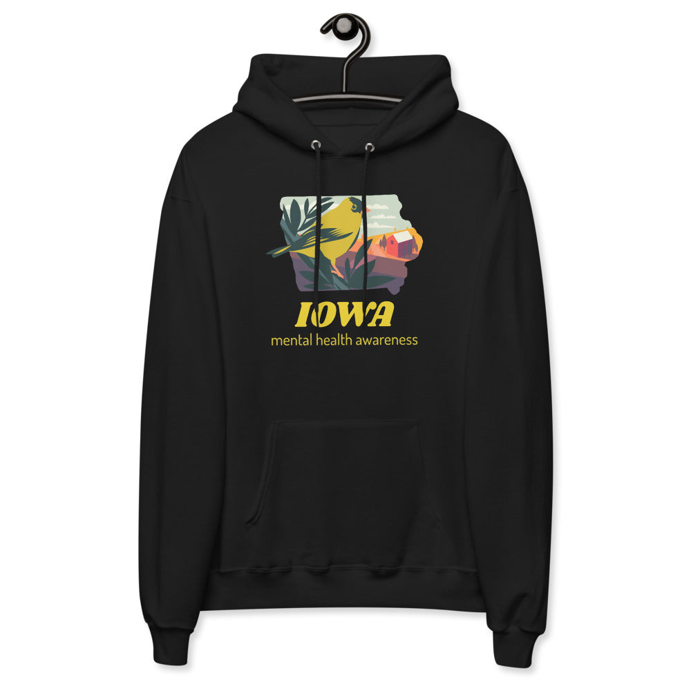 IOWA mental health awareness hoodie