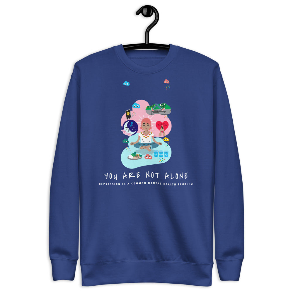 YOU ARE NOT ALONE Unisex Pullover