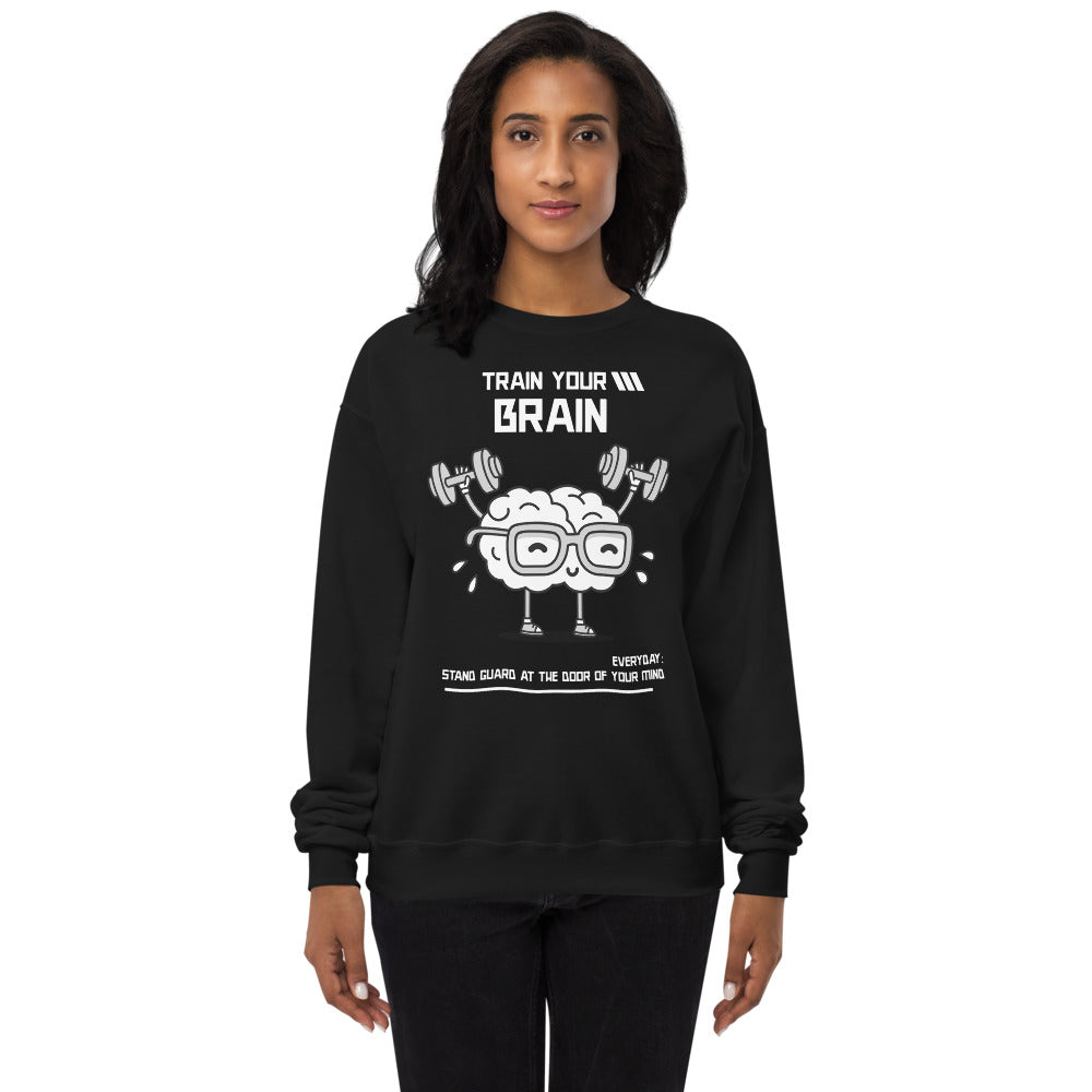 Train your Brain unisex sweatshirt