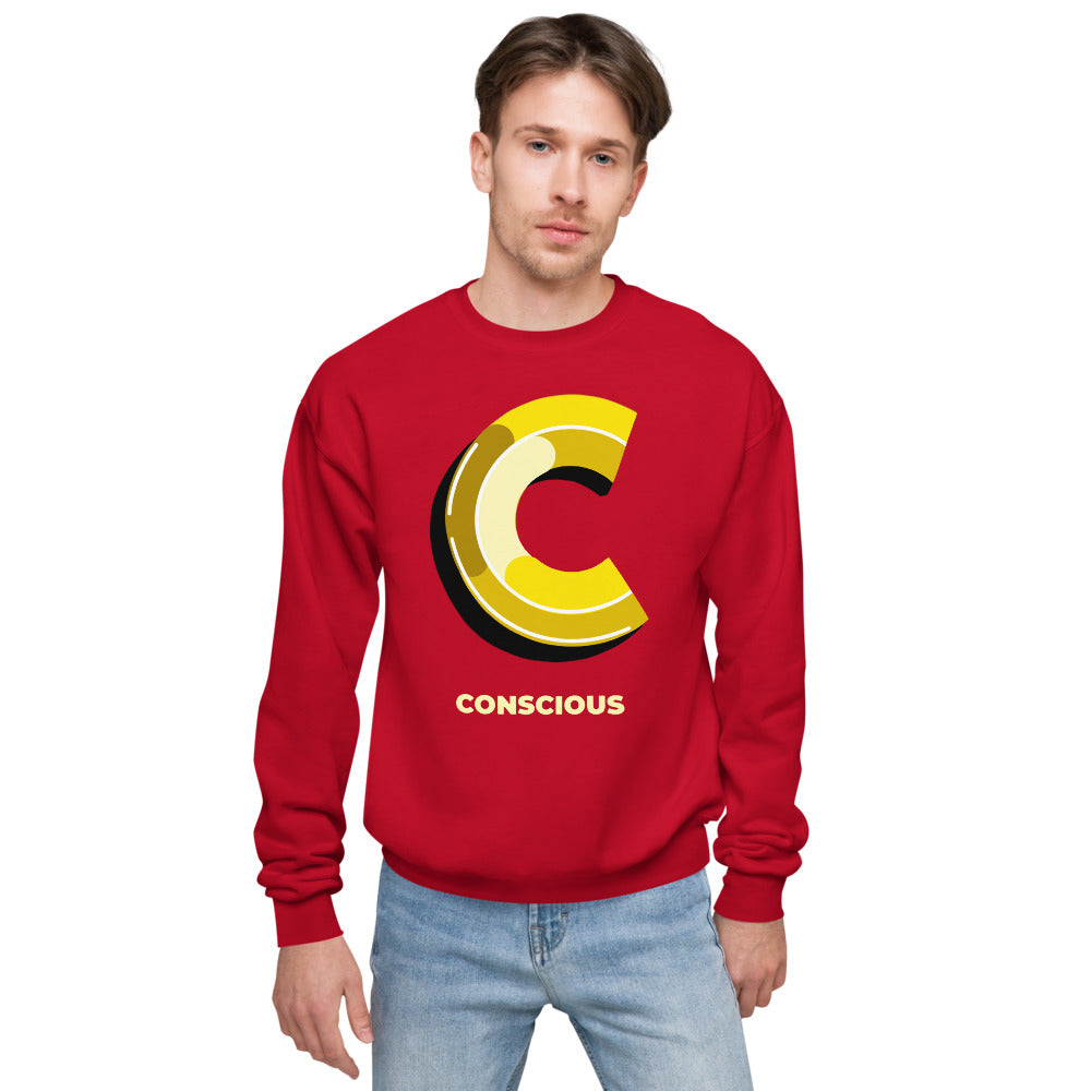 Conscious unisex sweatshirt