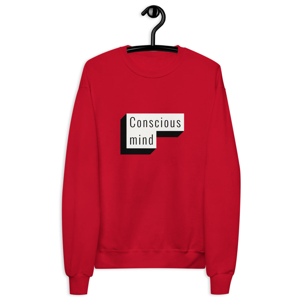 Conscious mind unisex sweatshirt