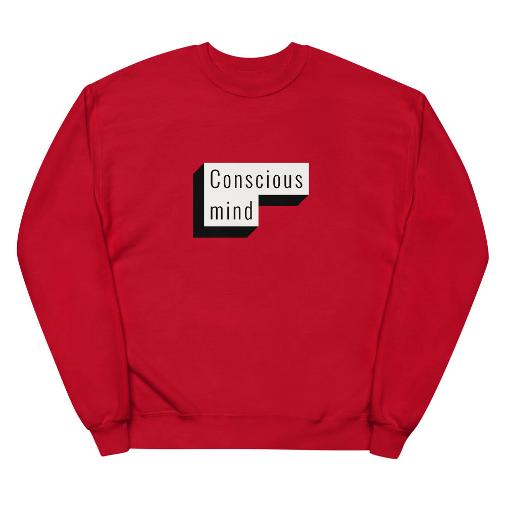 Conscious mind unisex sweatshirt