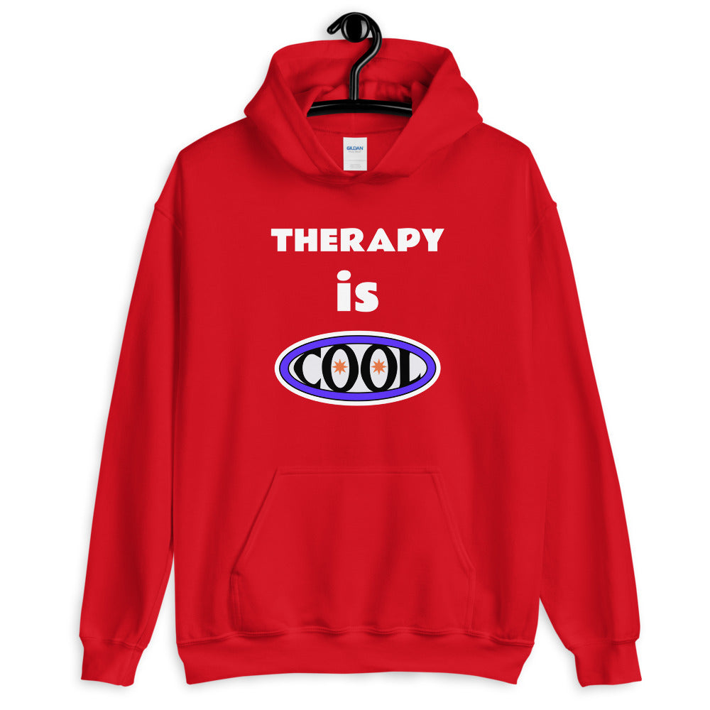 Therapy is cool unisex Hoodie