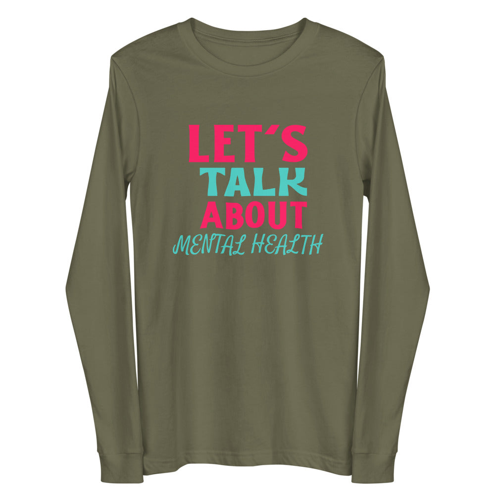 Let's Talk About Mental Health Unisex Tee
