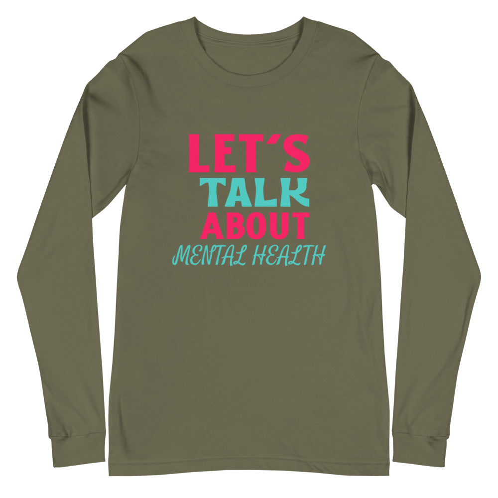 Let's Talk About Mental Health Unisex Tee