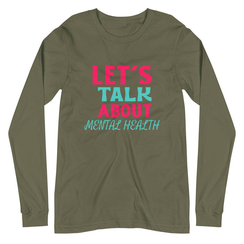 Let's Talk About Mental Health Unisex Tee