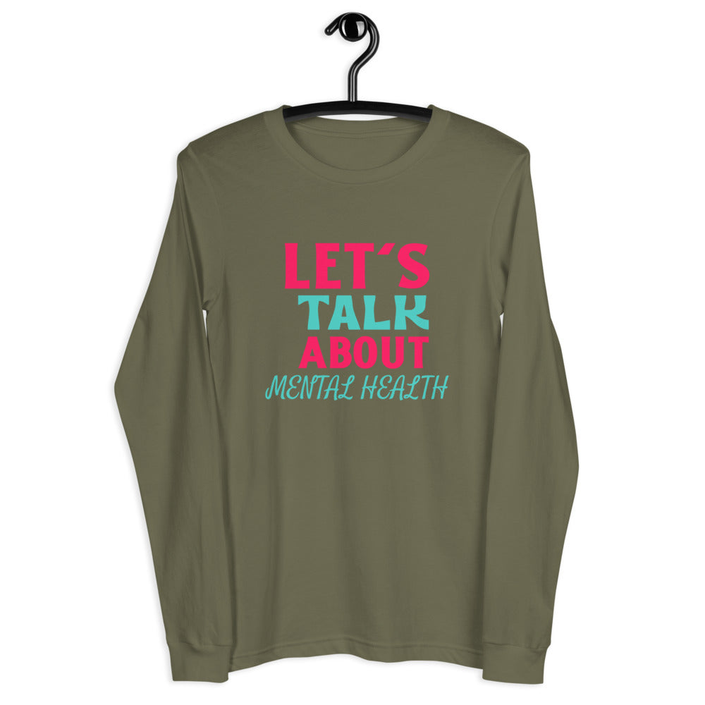 Let's Talk About Mental Health Unisex Tee