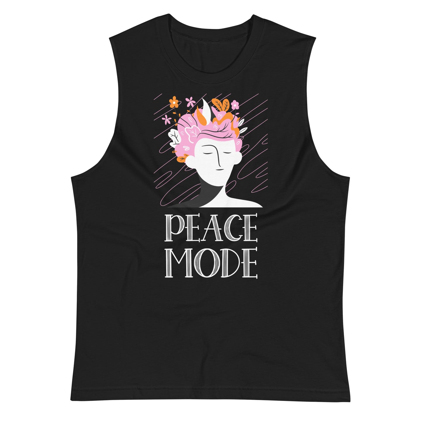 Peace Mode Unisex Muscle Shirt