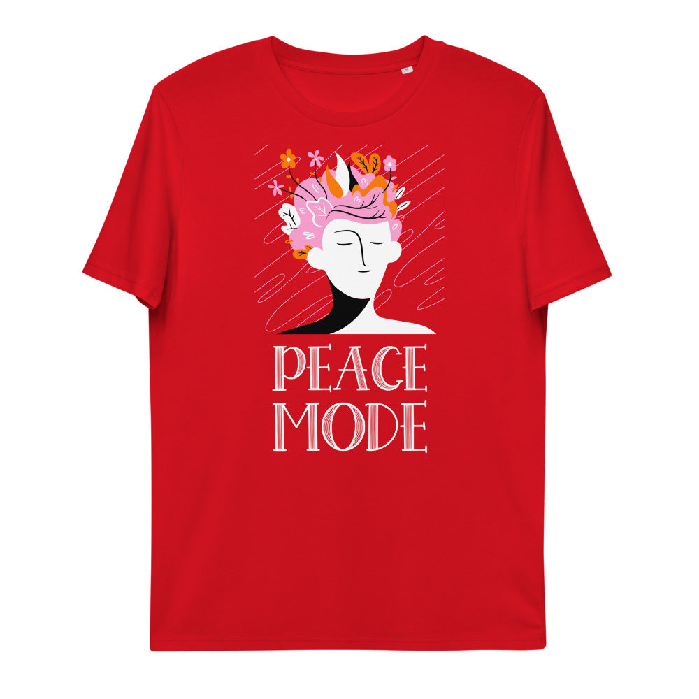 Peace Mode Unisex organic cotton t-shirt