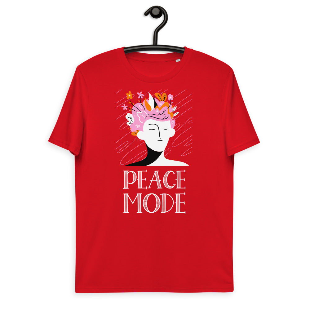 Peace Mode Unisex organic cotton t-shirt