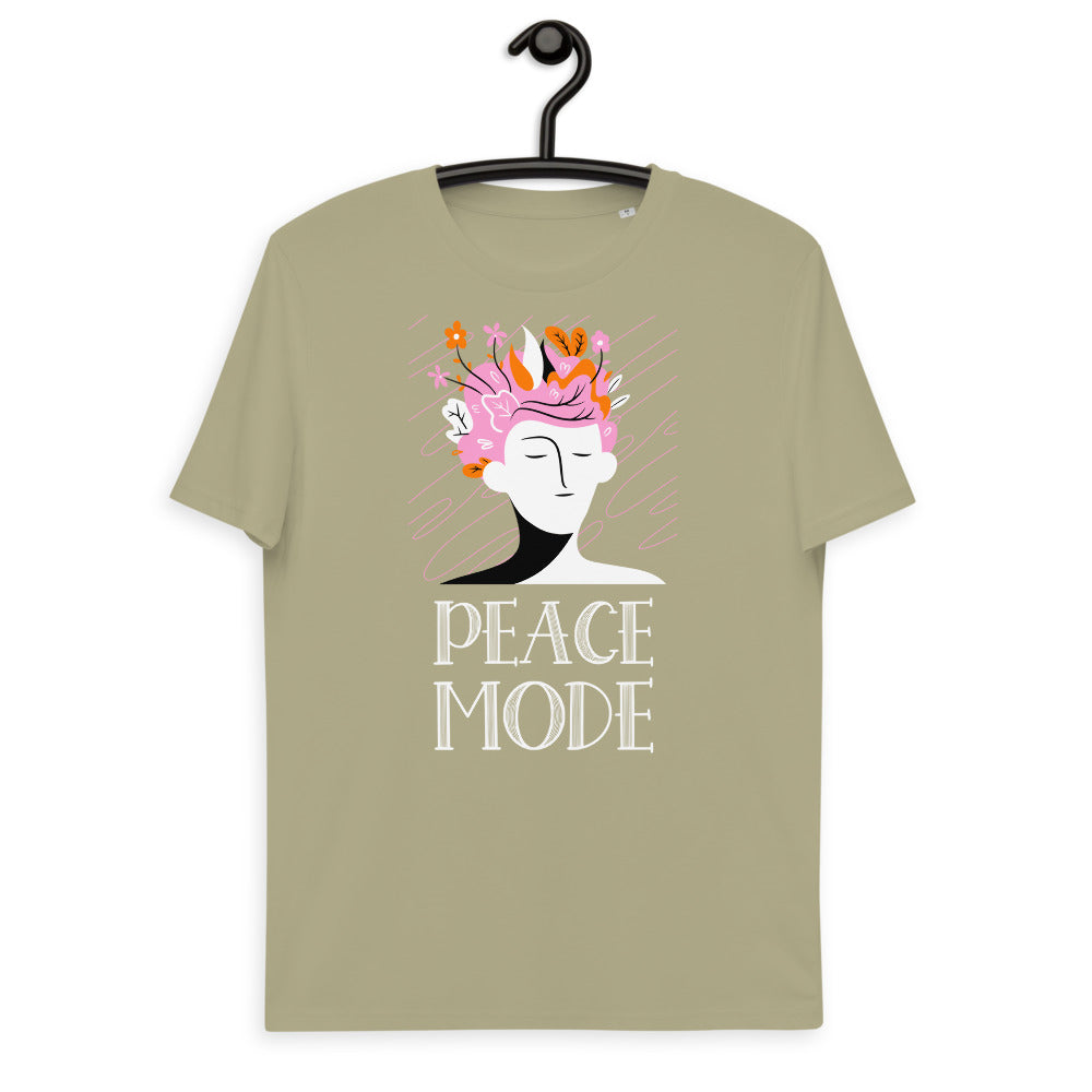 Peace Mode Unisex organic cotton t-shirt