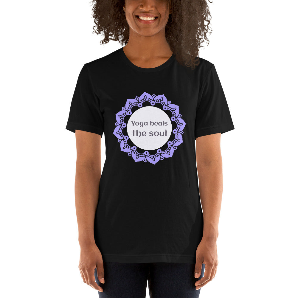 Yoga Heals the soul Unisex T-Shirt