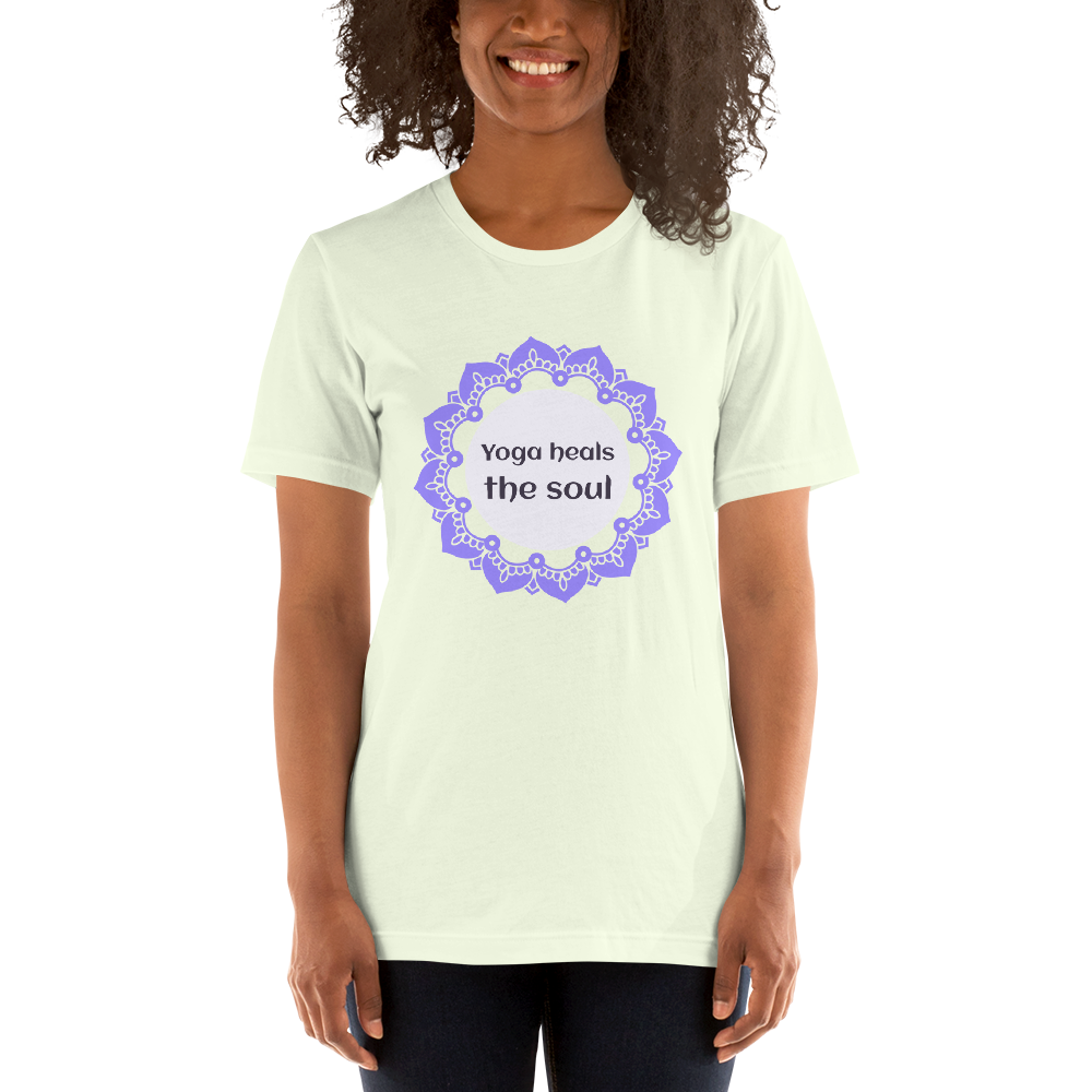 Yoga Heals the soul Unisex T-Shirt