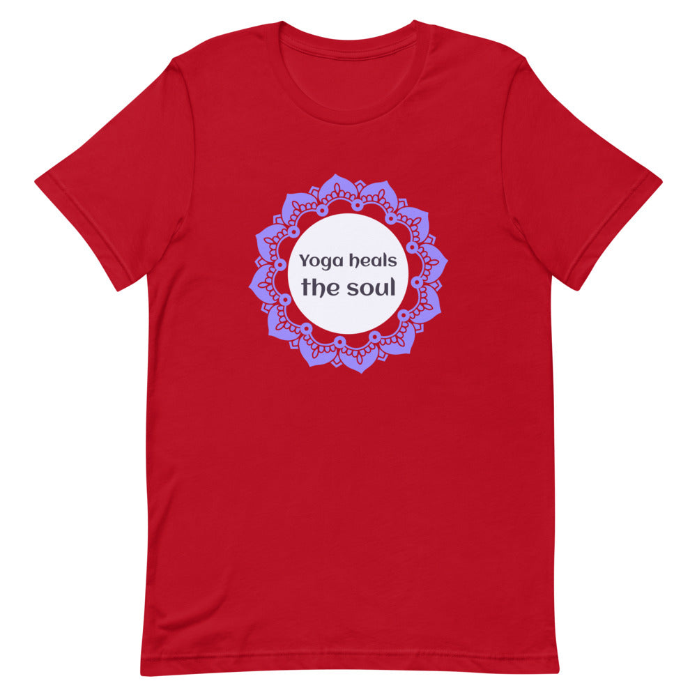 Yoga Heals the soul Unisex T-Shirt