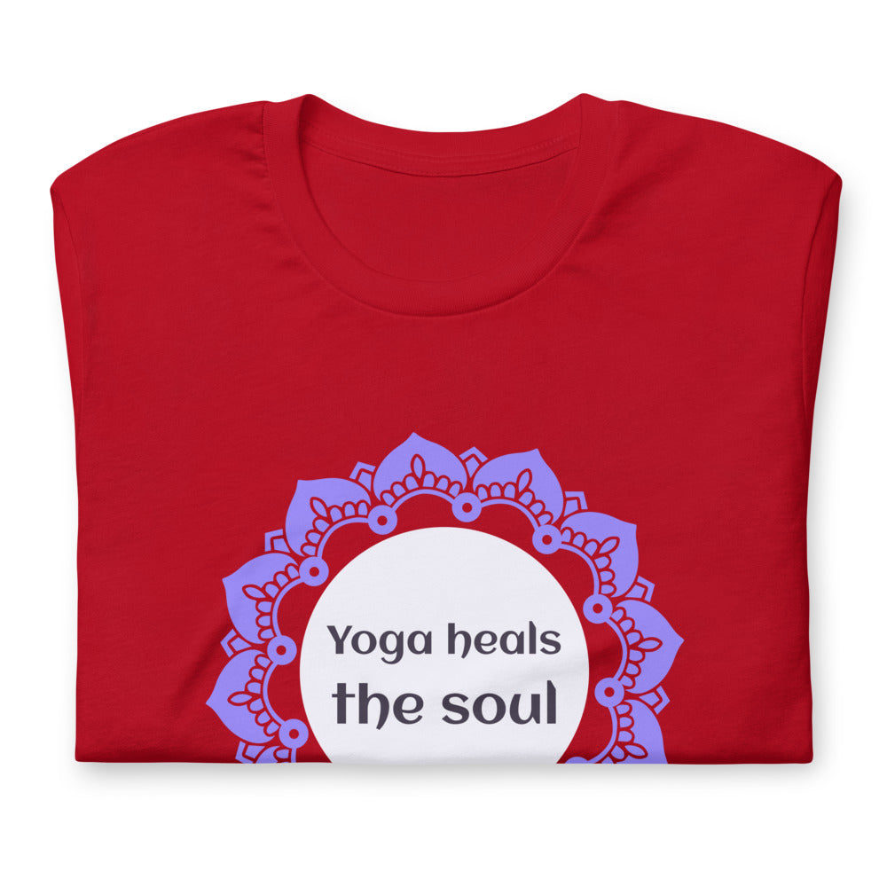 Yoga Heals the soul Unisex T-Shirt