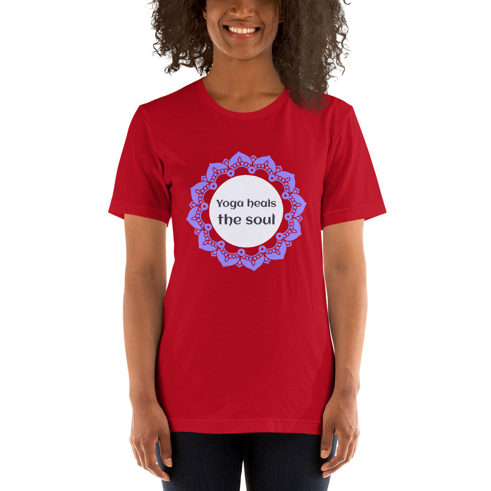 Yoga Heals the soul Unisex T-Shirt