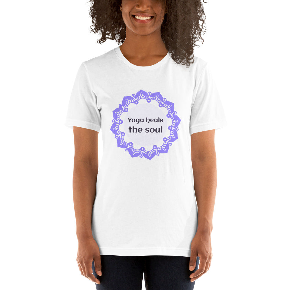 Yoga Heals the soul Unisex T-Shirt