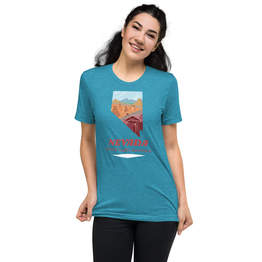 Nevada mental health awareness t-shirt