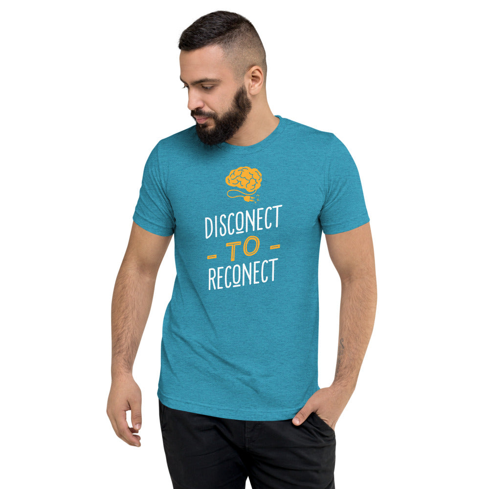 Disconnect to Reconnect Unisex T-shirt