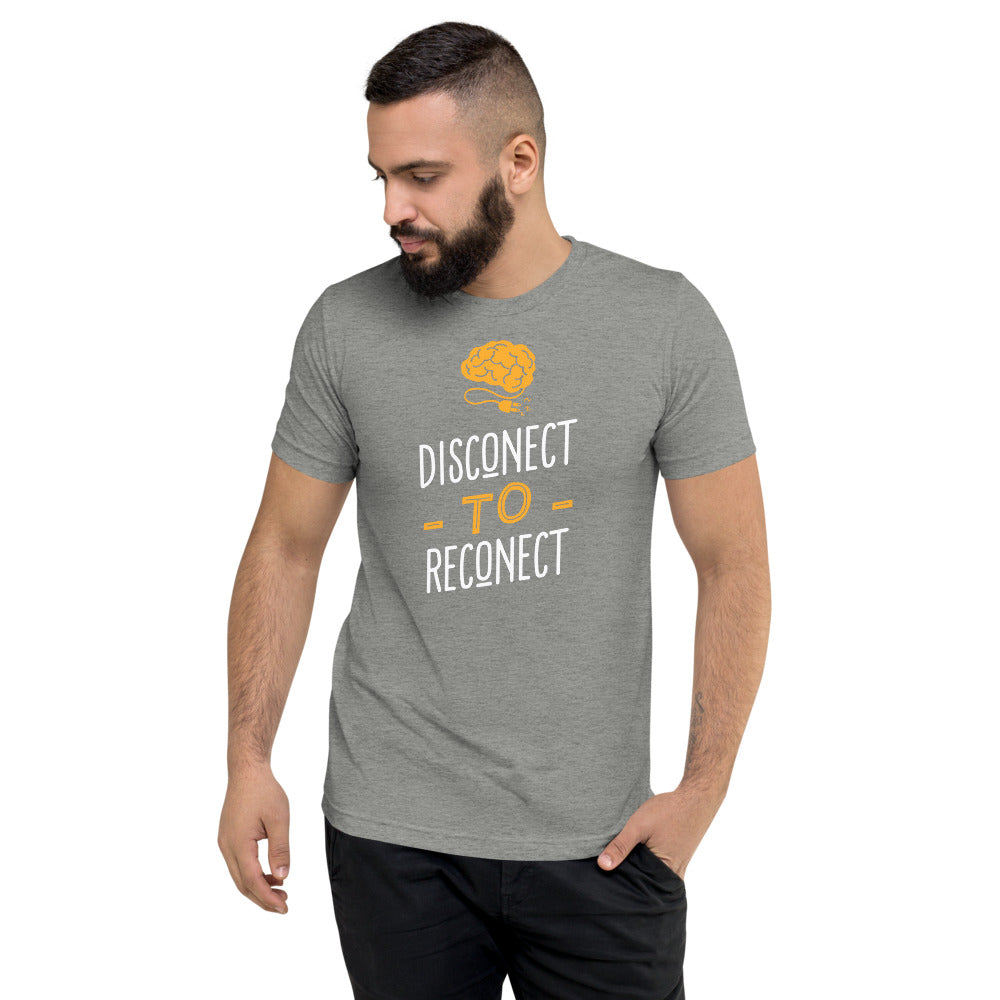 Disconnect to Reconnect Unisex T-shirt