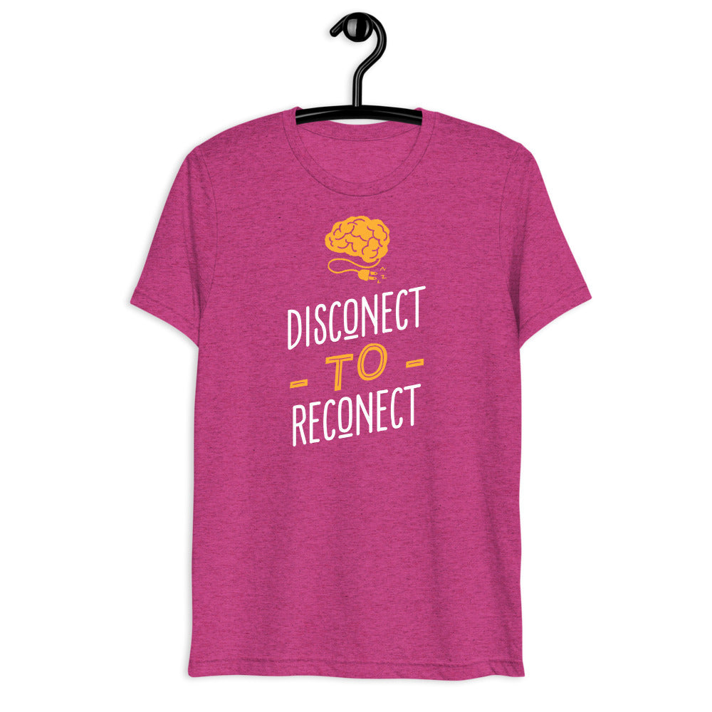 Disconnect to Reconnect Unisex T-shirt