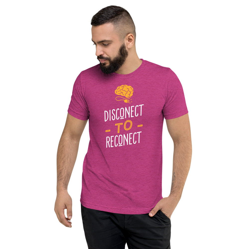 Disconnect to Reconnect Unisex T-shirt