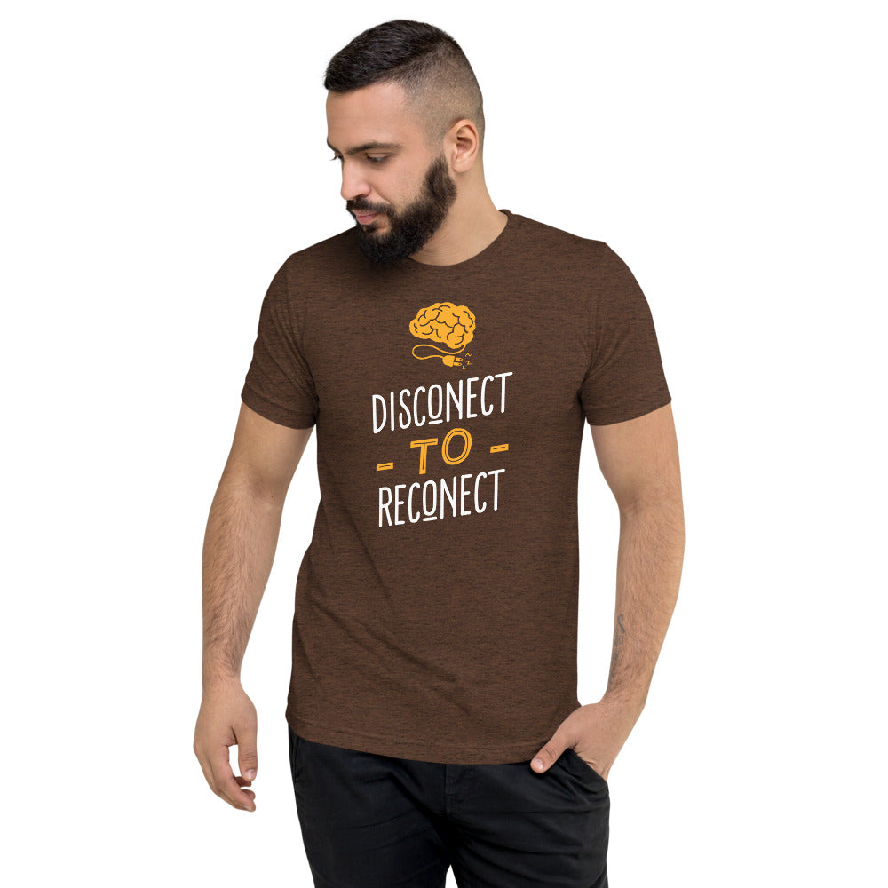 Disconnect to Reconnect Unisex T-shirt