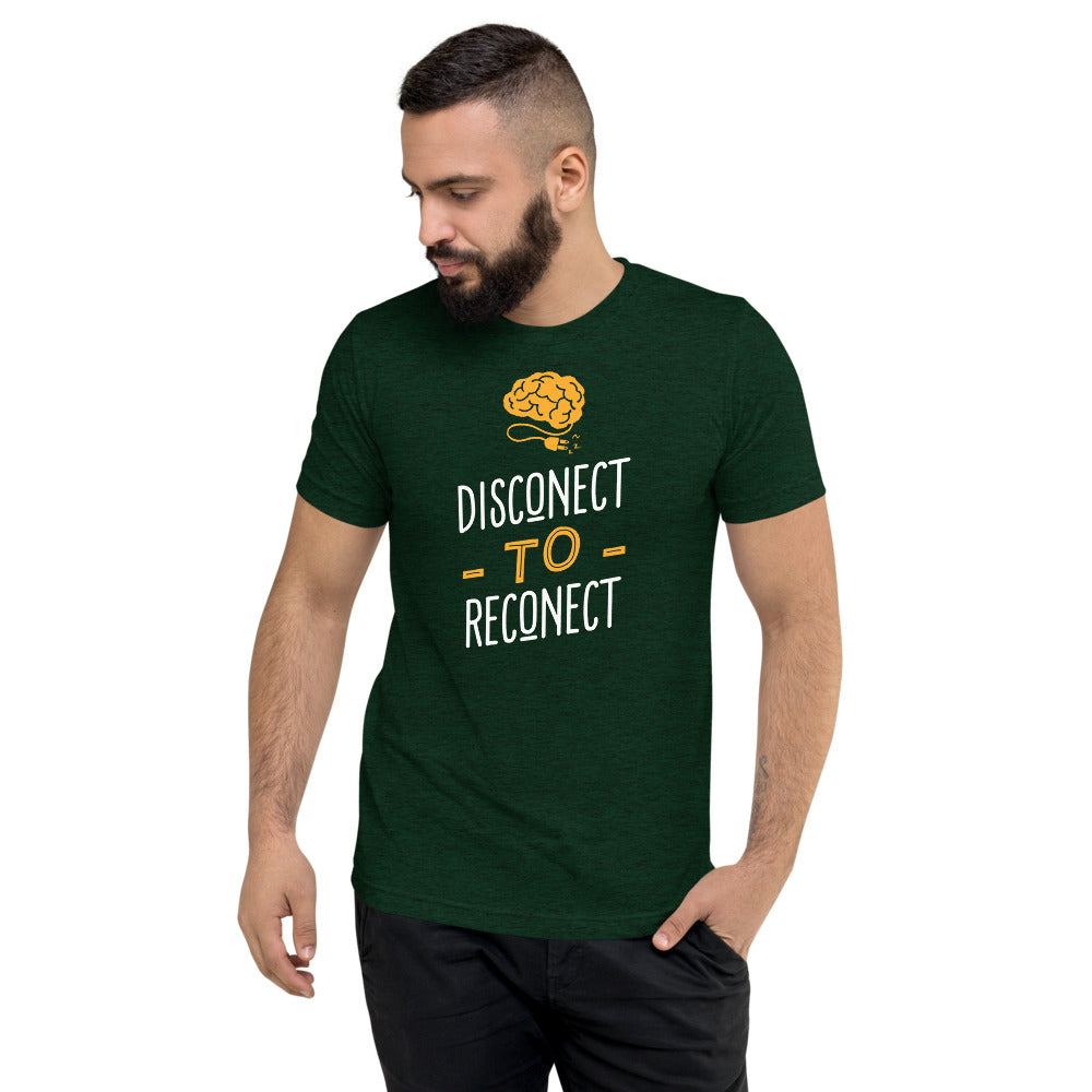 Disconnect to Reconnect Unisex T-shirt