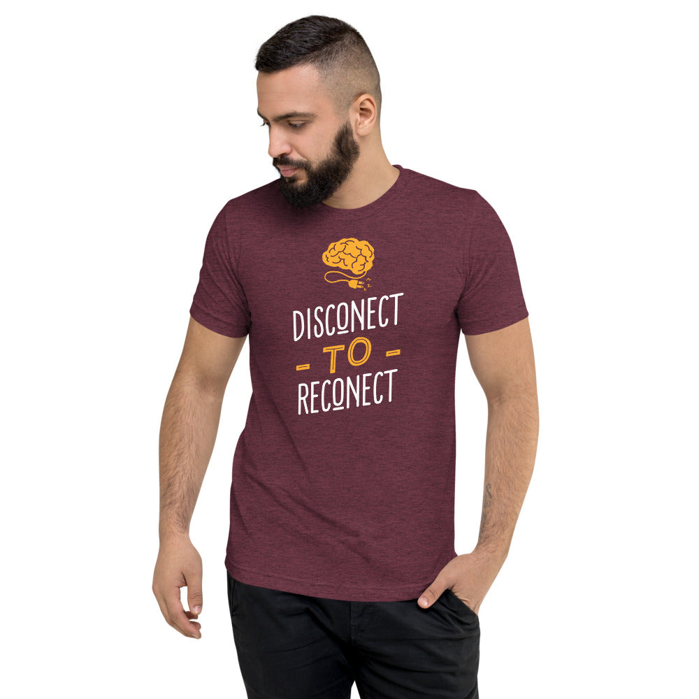 Disconnect to Reconnect Unisex T-shirt
