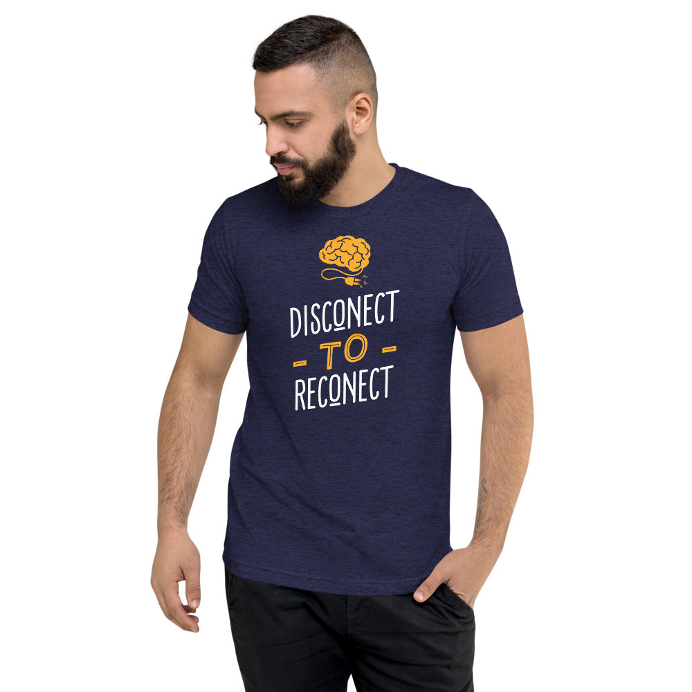 Disconnect to Reconnect Unisex T-shirt