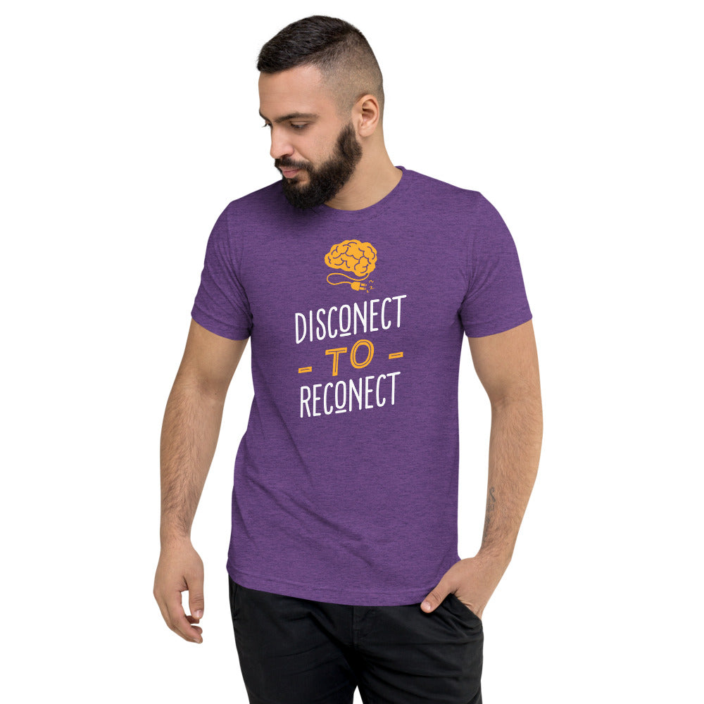 Disconnect to Reconnect Unisex T-shirt