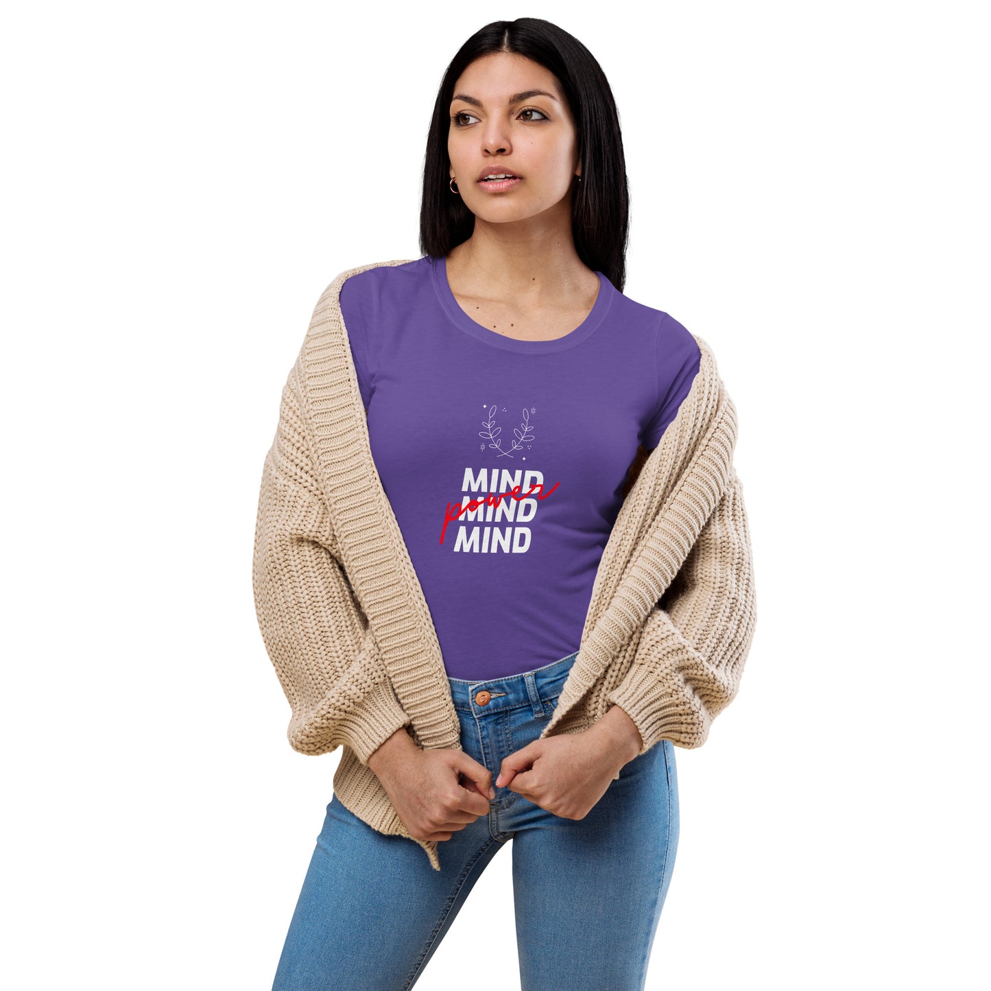 Mind Power Women’s fitted t-shirt