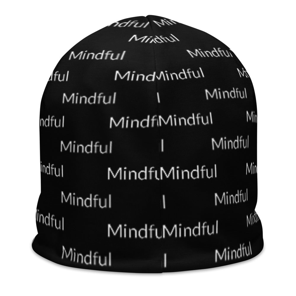 Mindful All-Over Print Beanie