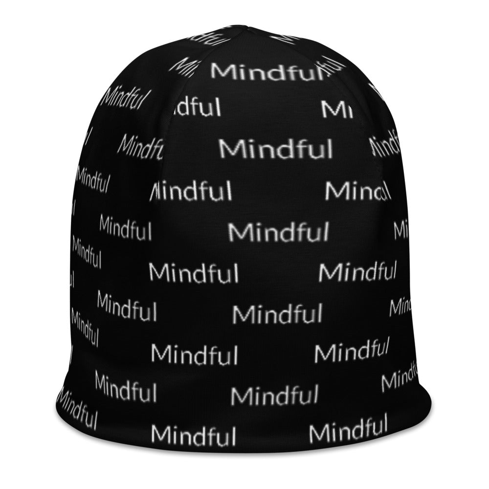 Mindful All-Over Print Beanie
