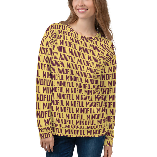 Mindful unisex Sweatshirt