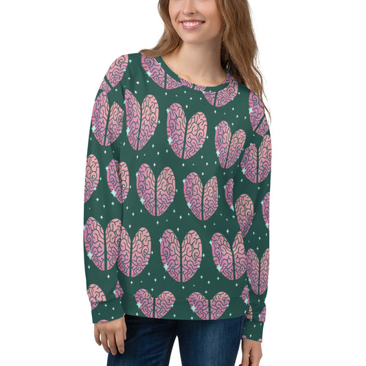 All-over print unisex sweatshirt