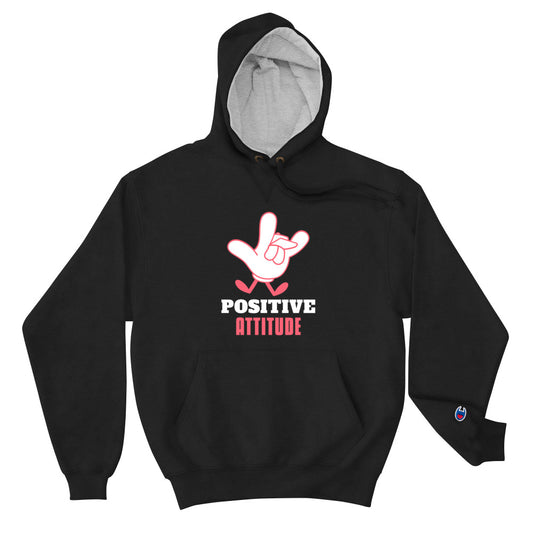 Positive Attitude Champion Men Hoodie
