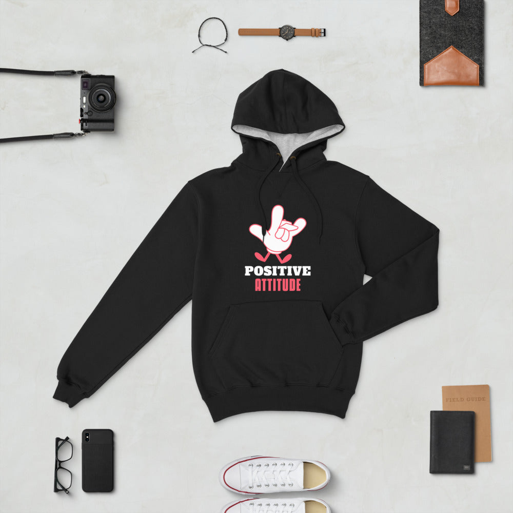 Positive Attitude Champion Men Hoodie